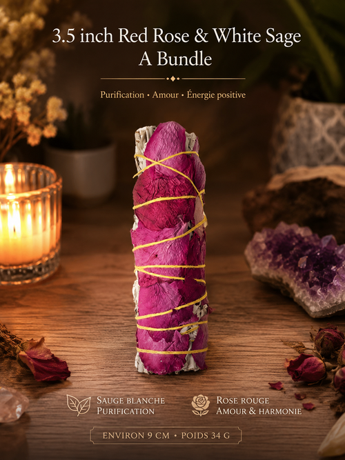 Bâton de Sauge & Encens Spirituel – Rituel de Purification