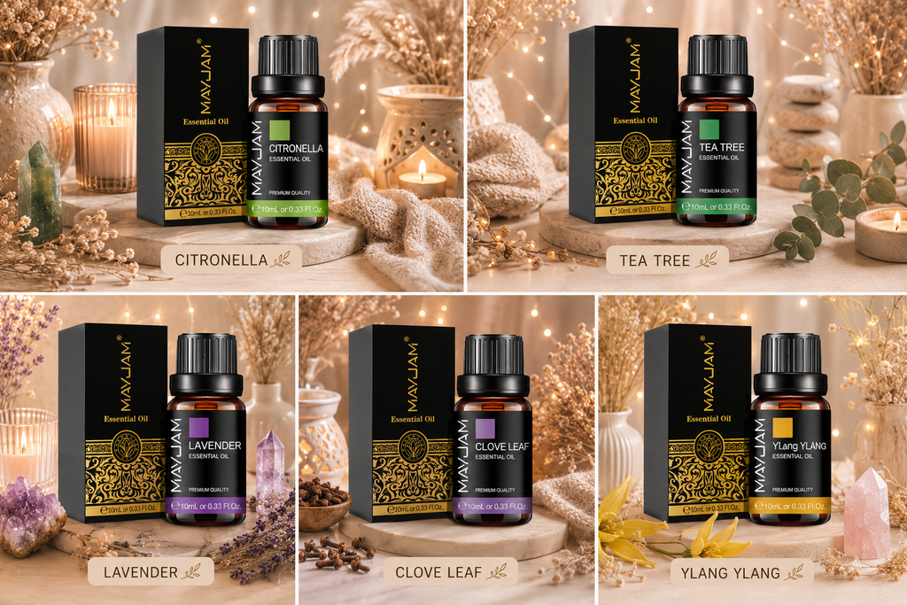 MAYJAM Huile parfumée diffuseur .. 10 ml – 14 senteurs