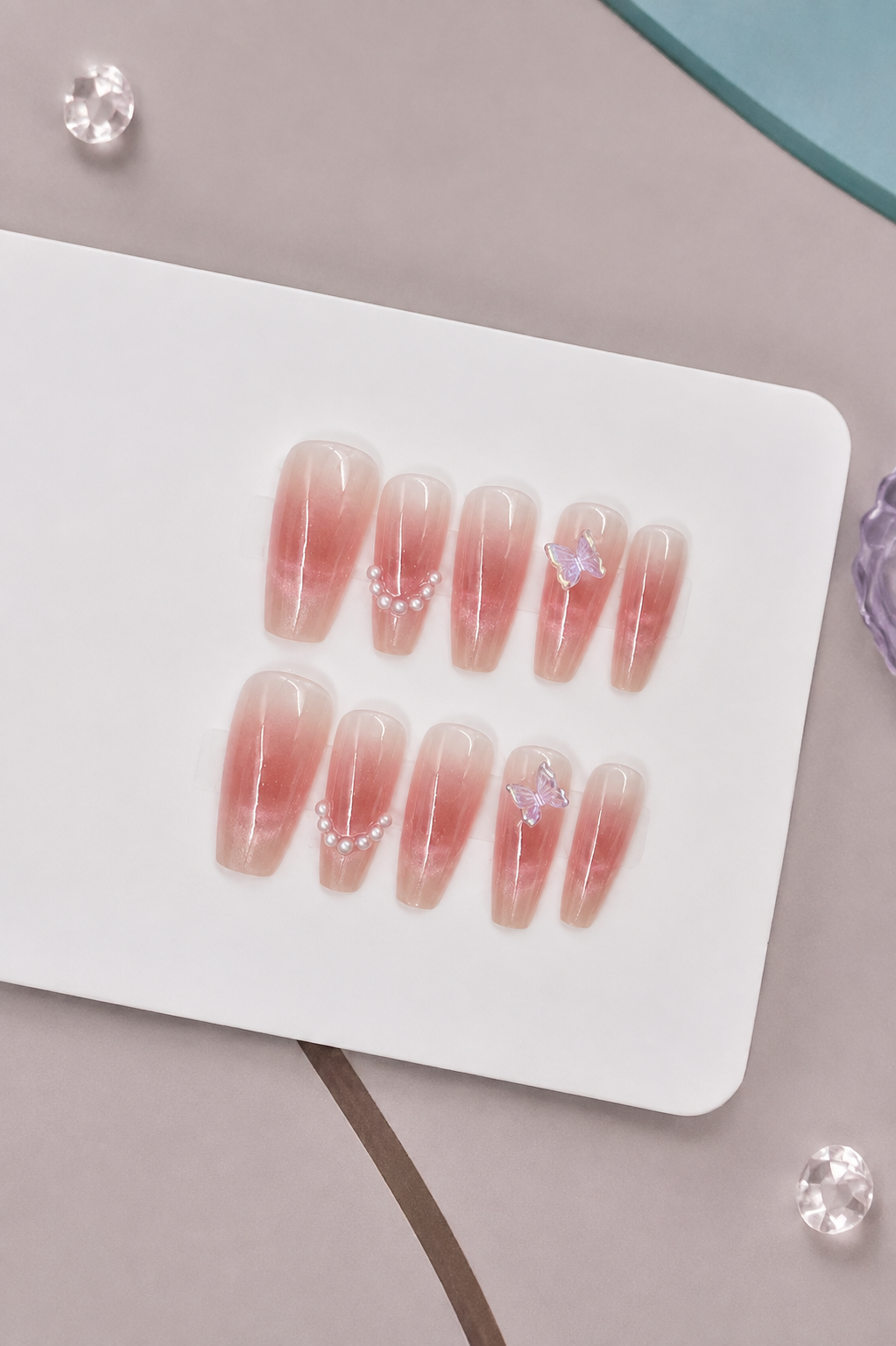 Griffes Sensorielles press on nails | ASMR & Papouilles