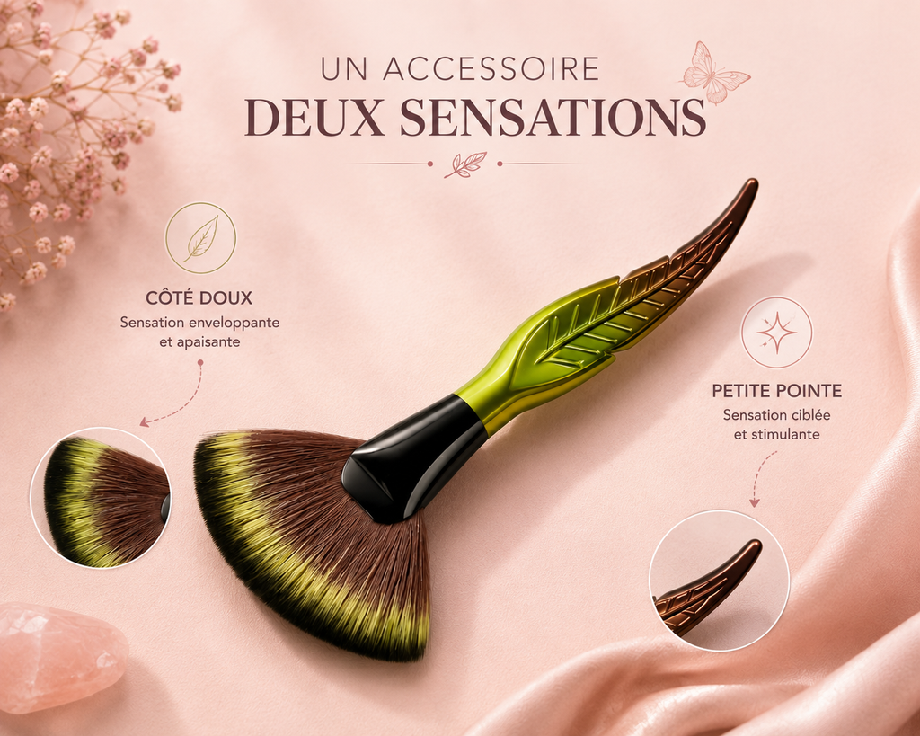 🌿 La Plume Cocon – Accessoire 2-en-1