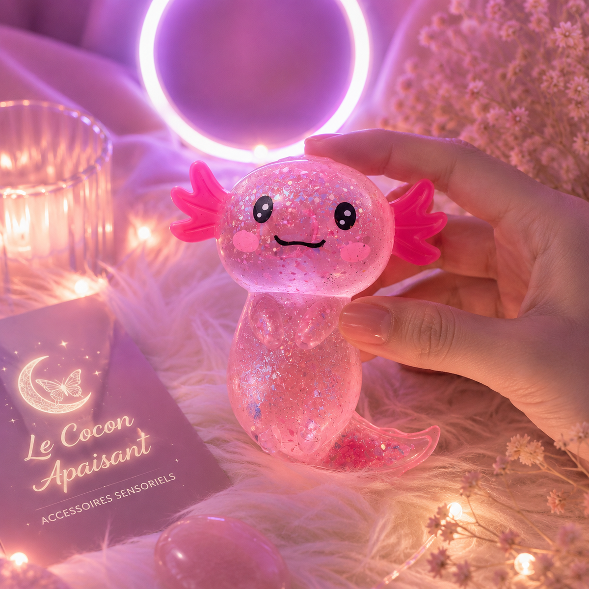 Axolotl Sensoriel ASMR – Squishy Anti-Stress