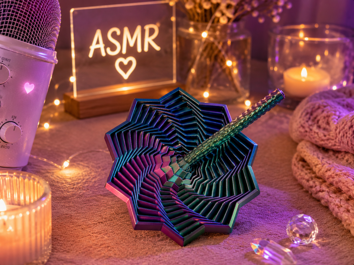 ✨ Étoile Sensorielle Rotative – ASMR & Anti-Stress