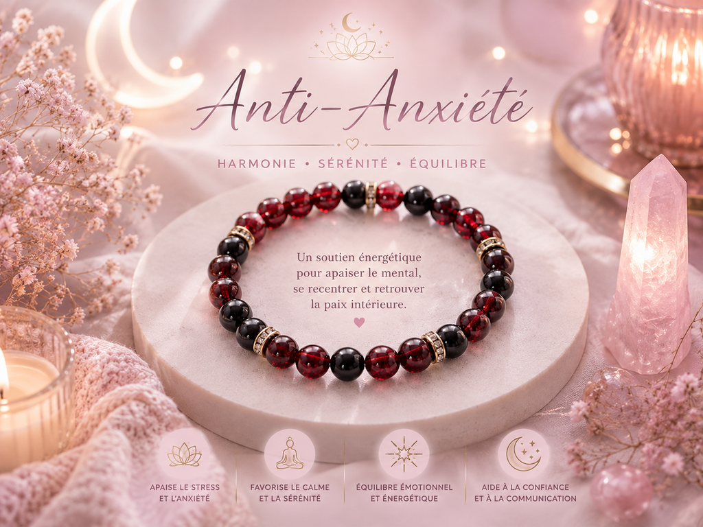 Bracelet Sérénité – Pierres naturelles
