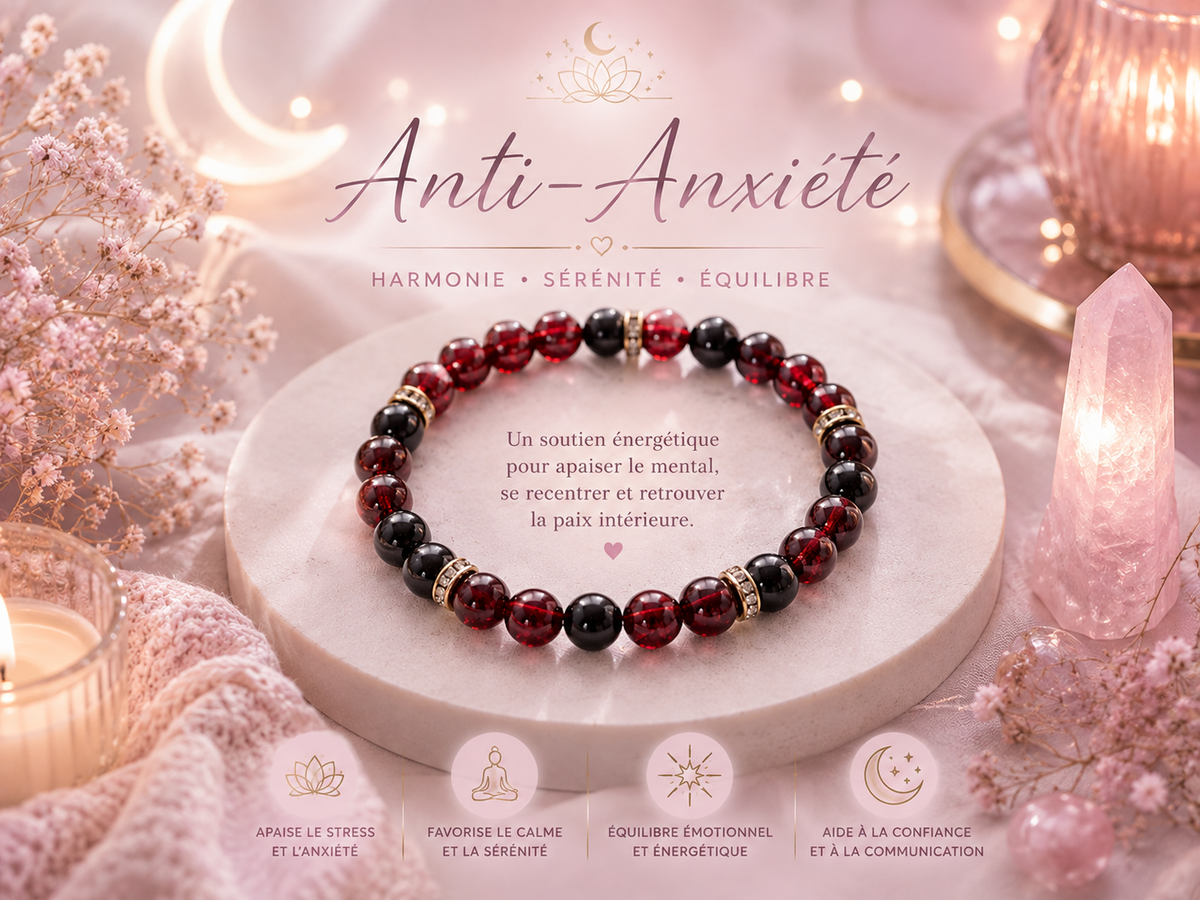 Bracelet Sérénité – Pierres naturelles