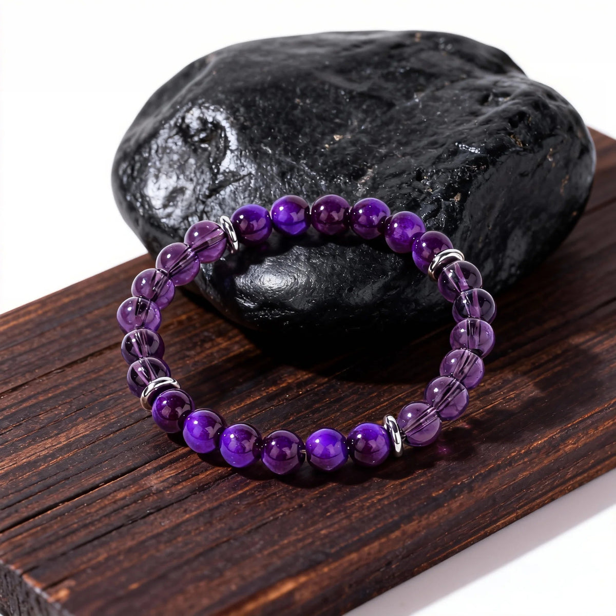 Bracelet Nuit Paisible – Pierres Naturelles - Le Cocon Apaisant