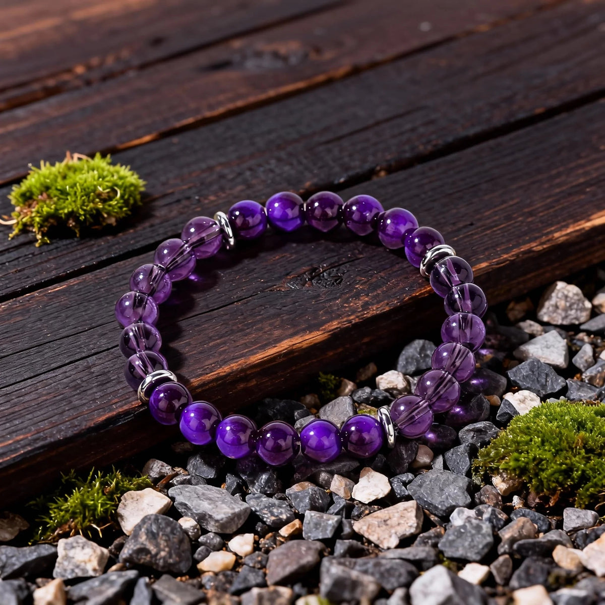Bracelet Nuit Paisible – Pierres Naturelles - Le Cocon Apaisant