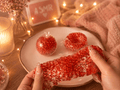 Bulle Grenadine – Balle Sensorielle Anti-Stress - Le Cocon Apaisant