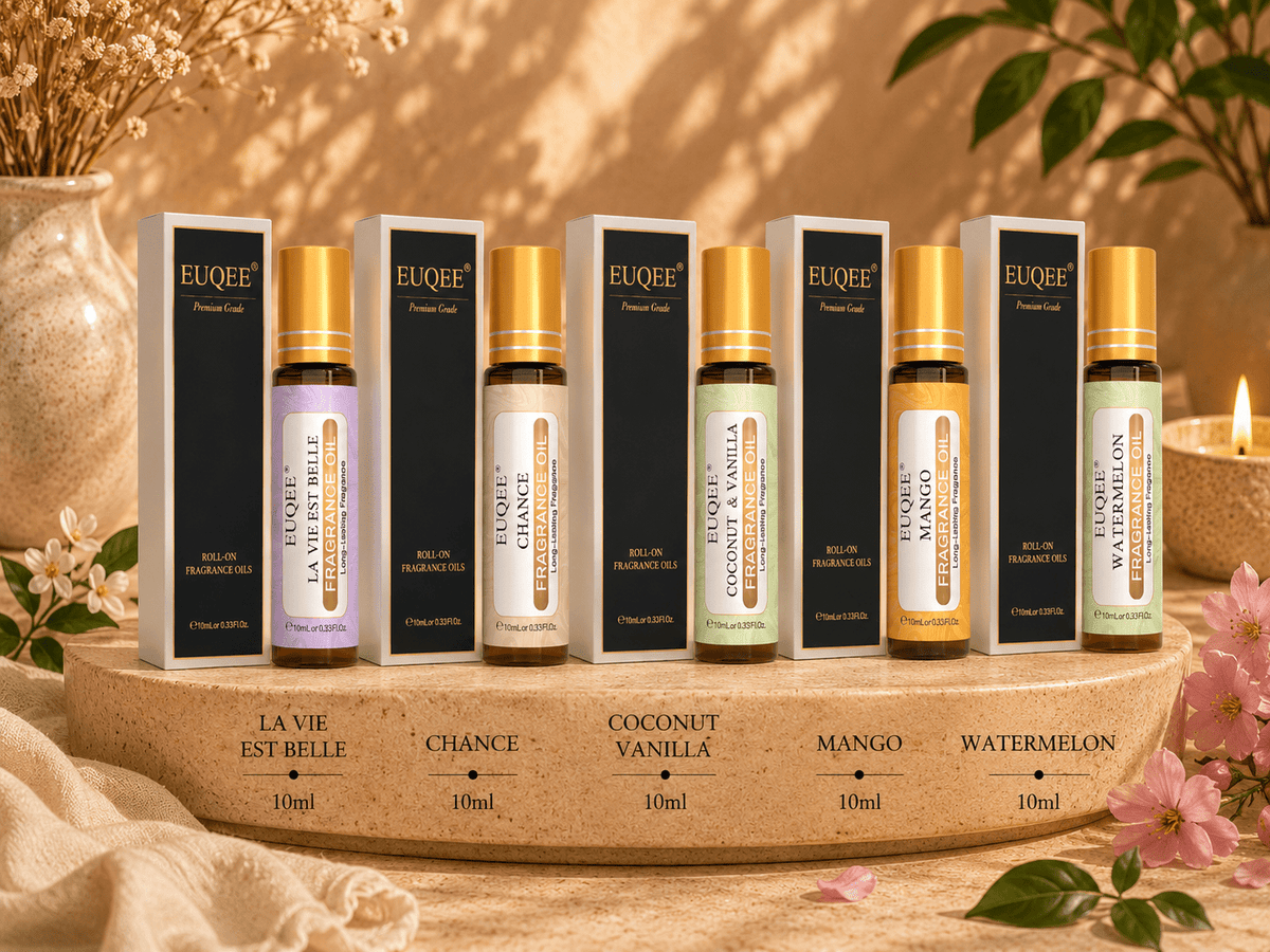 Huile Parfumée Roll-On 10 ml – Parfum Longue Tenue - Le Cocon Apaisant