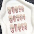 Lot de 10 Press-On Nails – Élégant 🦋 - Le Cocon Apaisant