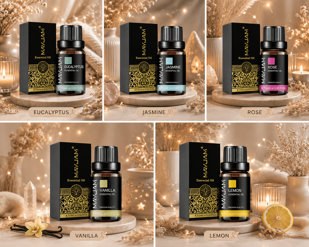 MAYJAM Huile parfumée diffuseur .. 10 ml – 14 senteurs - Le Cocon Apaisant