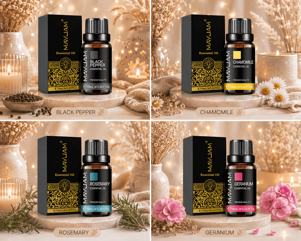 MAYJAM Huile parfumée diffuseur .. 10 ml – 14 senteurs - Le Cocon Apaisant