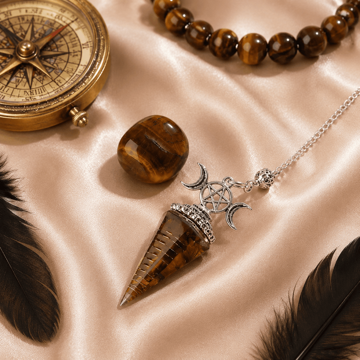 Pendule Mystique – Pendule & Pierre Assortie - Le Cocon Apaisant