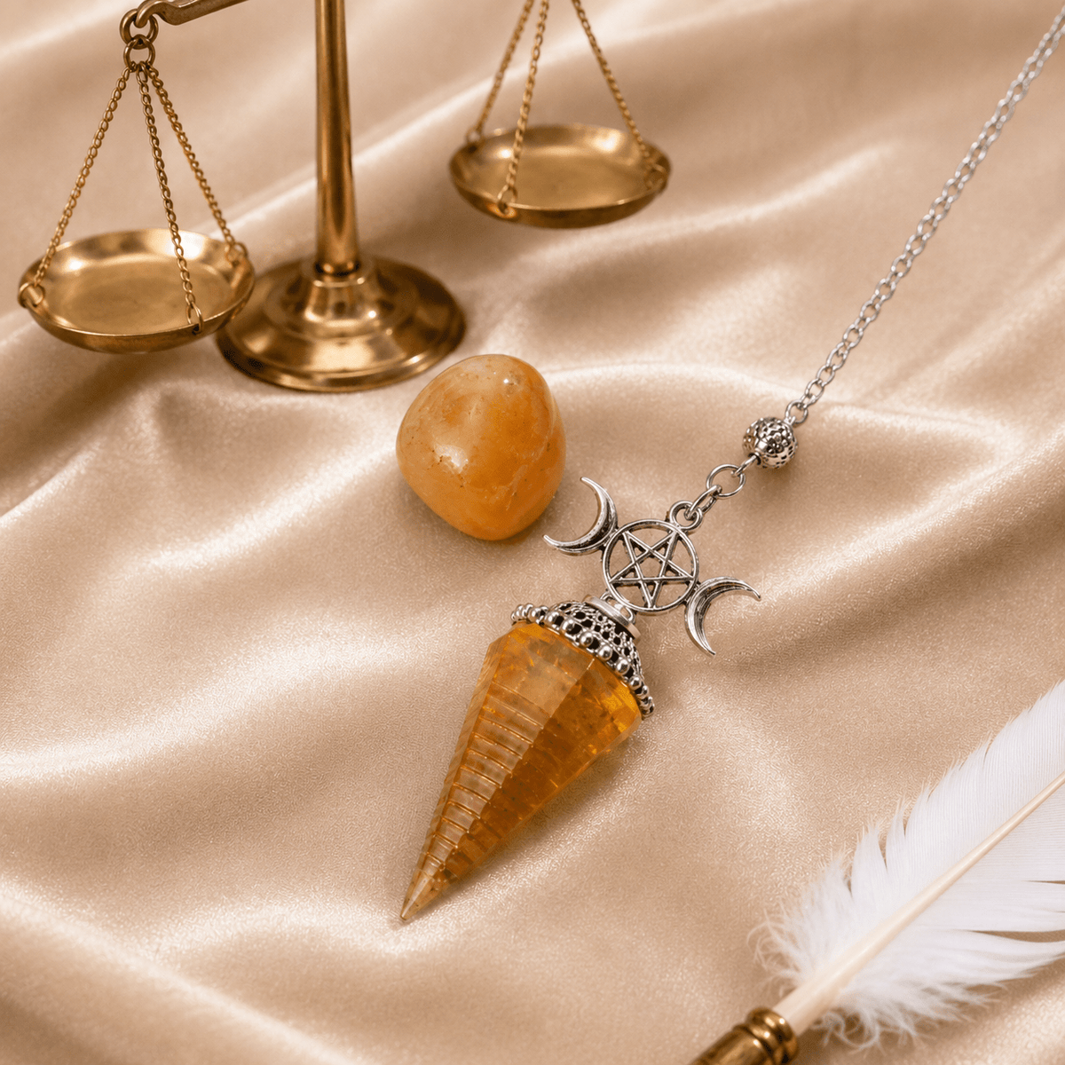Pendule Mystique – Pendule & Pierre Assortie - Le Cocon Apaisant